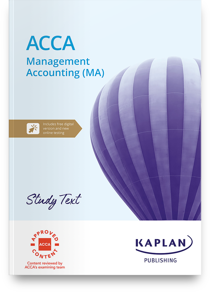 ACCA  (eBook) Management Accounting (MA) Study Text 2025-2026