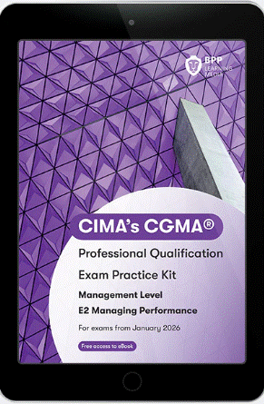 E2 CIMA (eBook) Managing Performance Exam Kit 2026