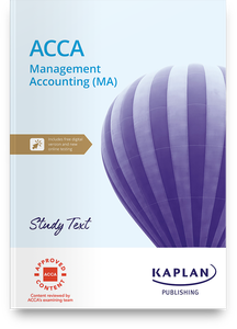 [978-1-83996-210-3] ACCA Management Accounting MA/FMA Study Text 2025 - 2026