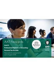 [9781509714995] AAT Optional Personal Tax FA2016 Level 4 Passcards