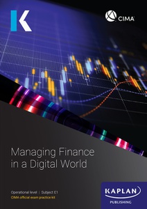 [978-1-83735-131-2] CIMA (eBook) Managing Finance in a Digital World E1 Exam Practice Kit 2026