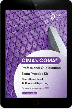 [9781035535484 (ebook) Not printable or downloadable] F1 CIMA (eBook) Financial Reporting Exam Kit 2026